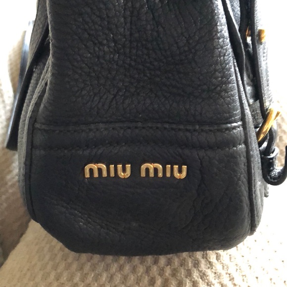 Miu Miu Bag🖤 💯AUNTHENTIC Paloma Satchel - Picture 3 of 8